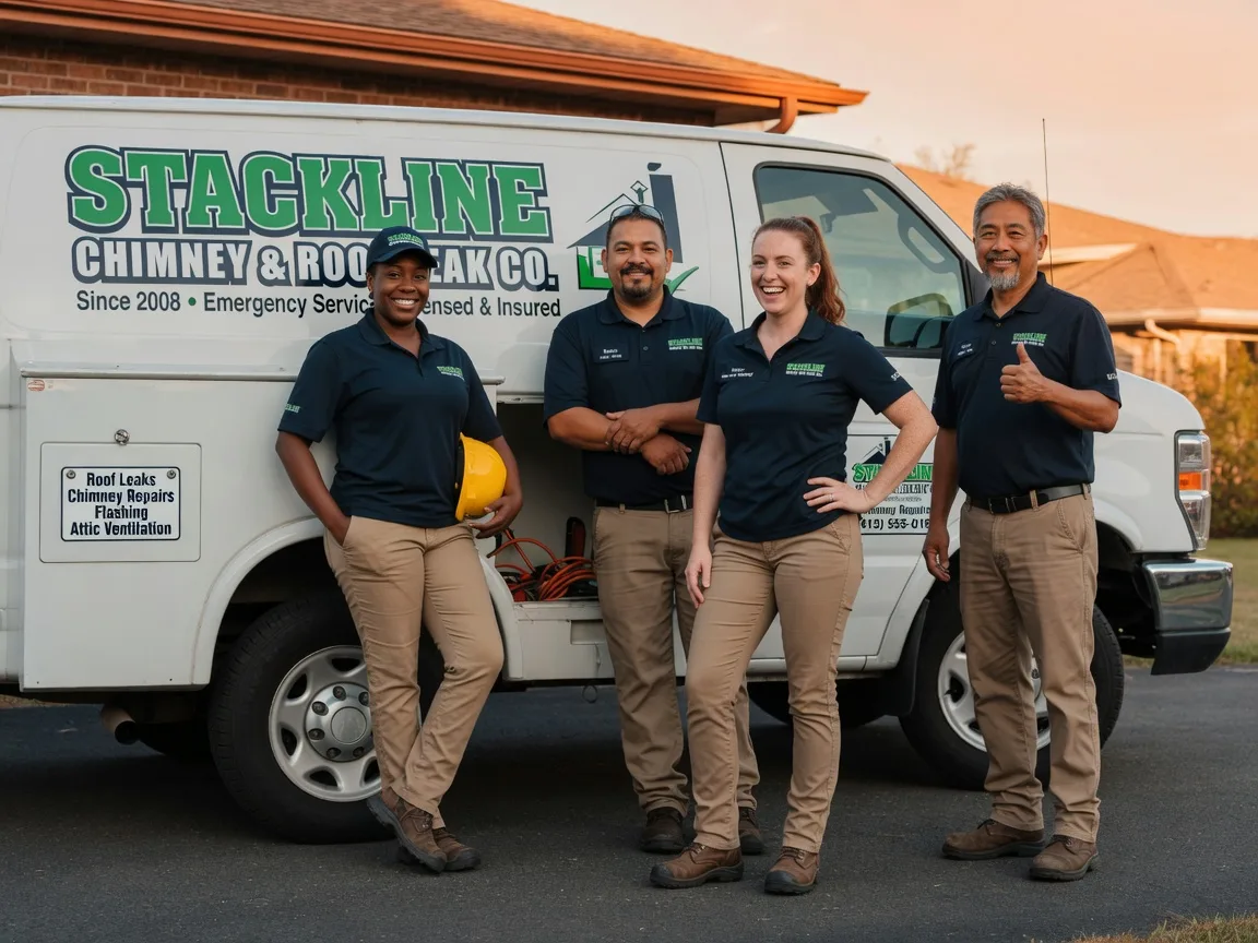 Chimney flashing repair company in Carrollton, VA